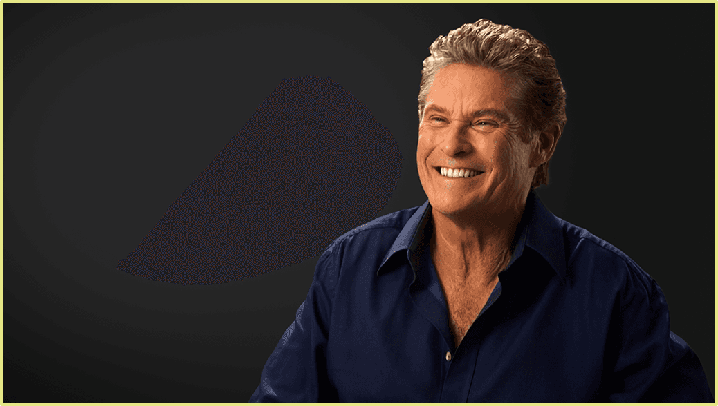 Headshot of David Hasselhoff