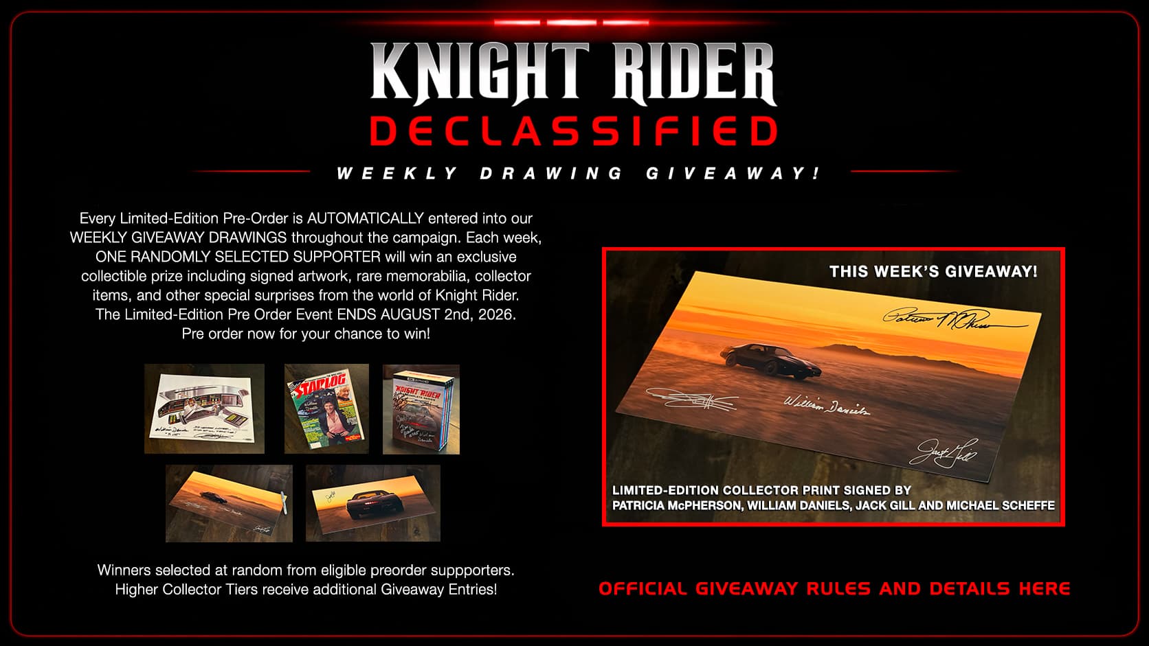 Weekly Giveaway