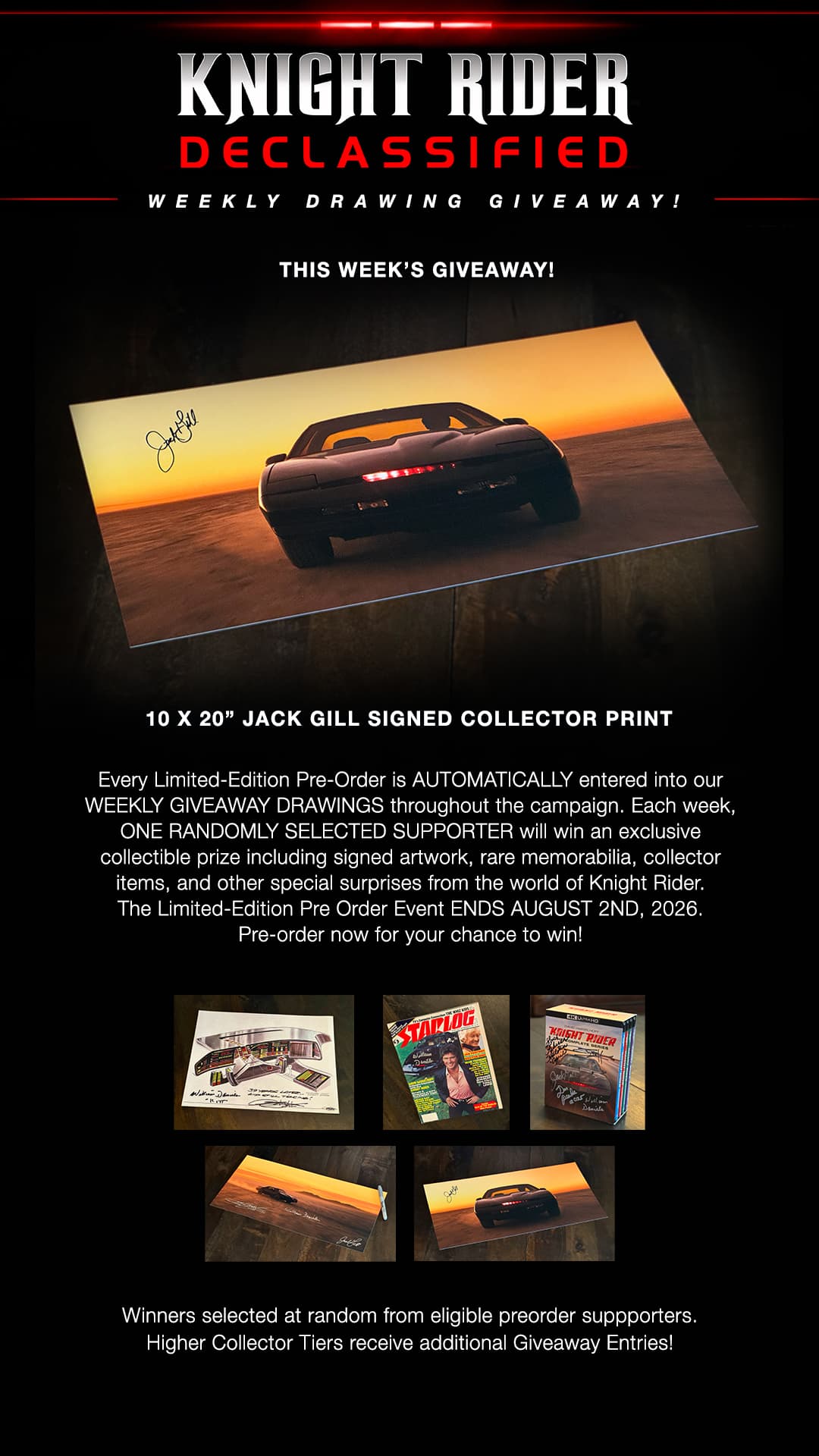 Weekly Giveaway